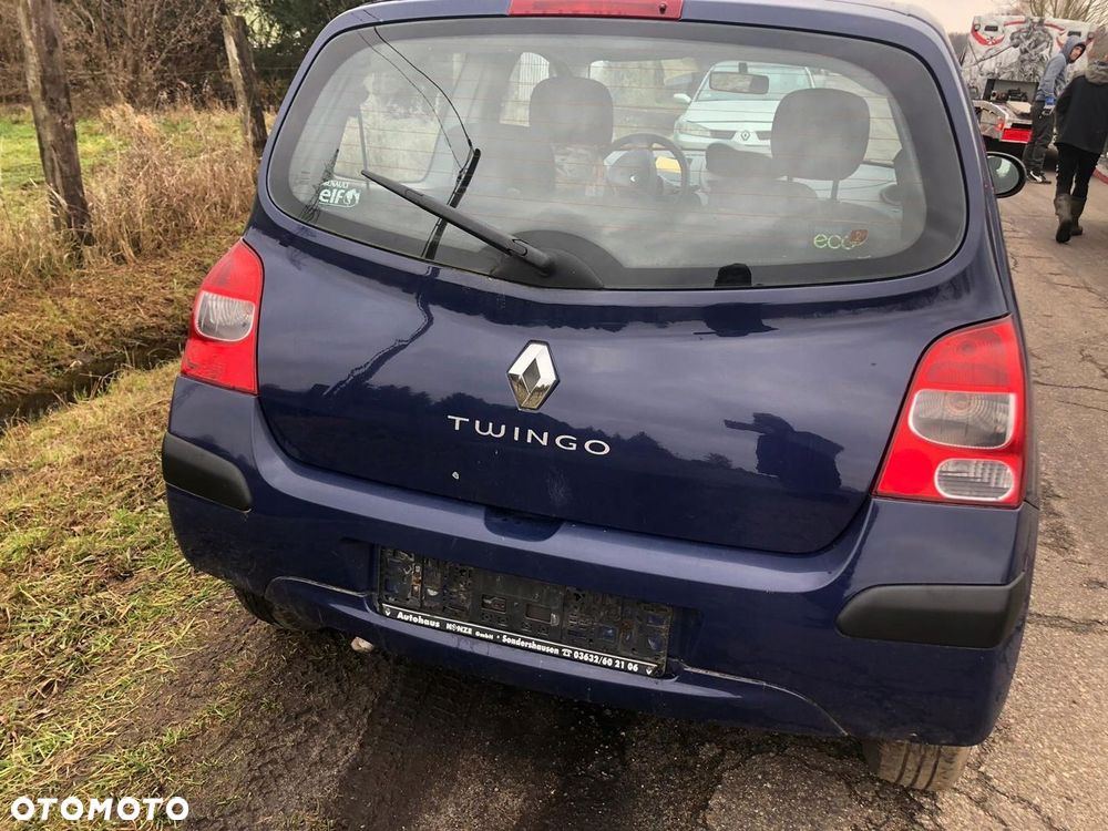 RENAULT TWINGO II 2 N 2007-2011 ZDERZAK TYLNY niebieski - 1
