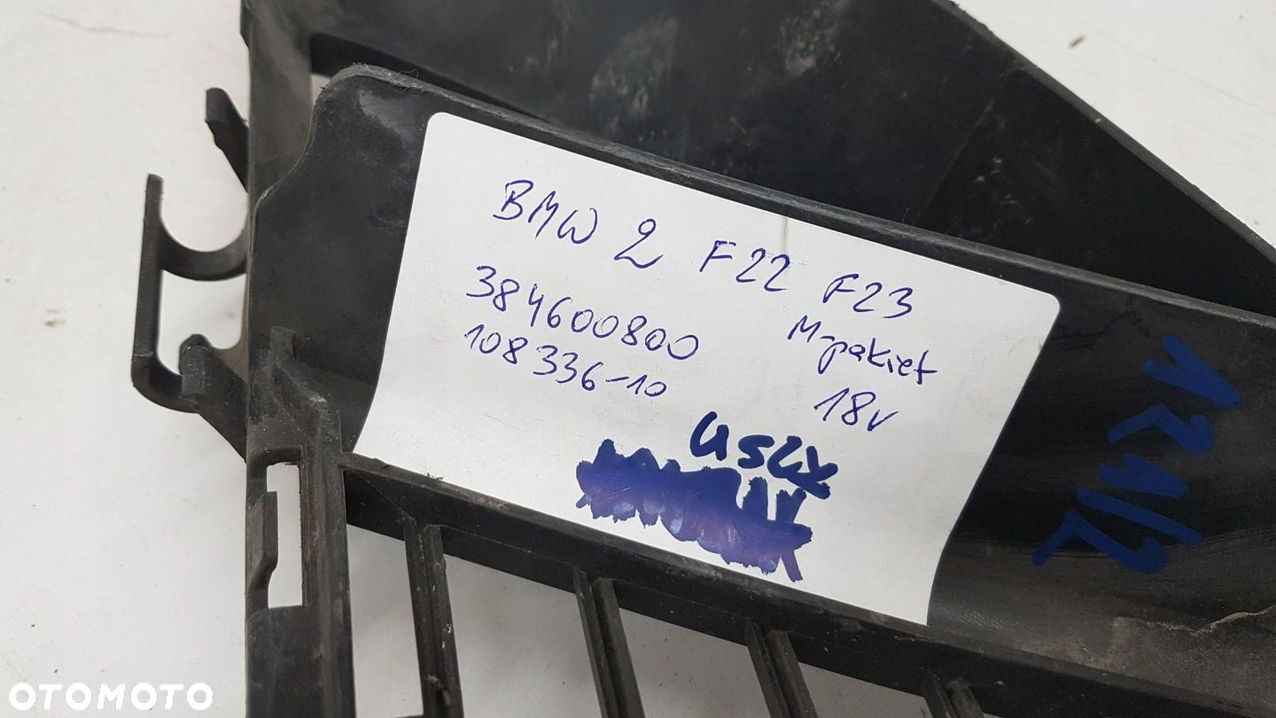 BMW 2 F22 F23 18- M Pakiet Kratka Zderzaka Przedniego - 8