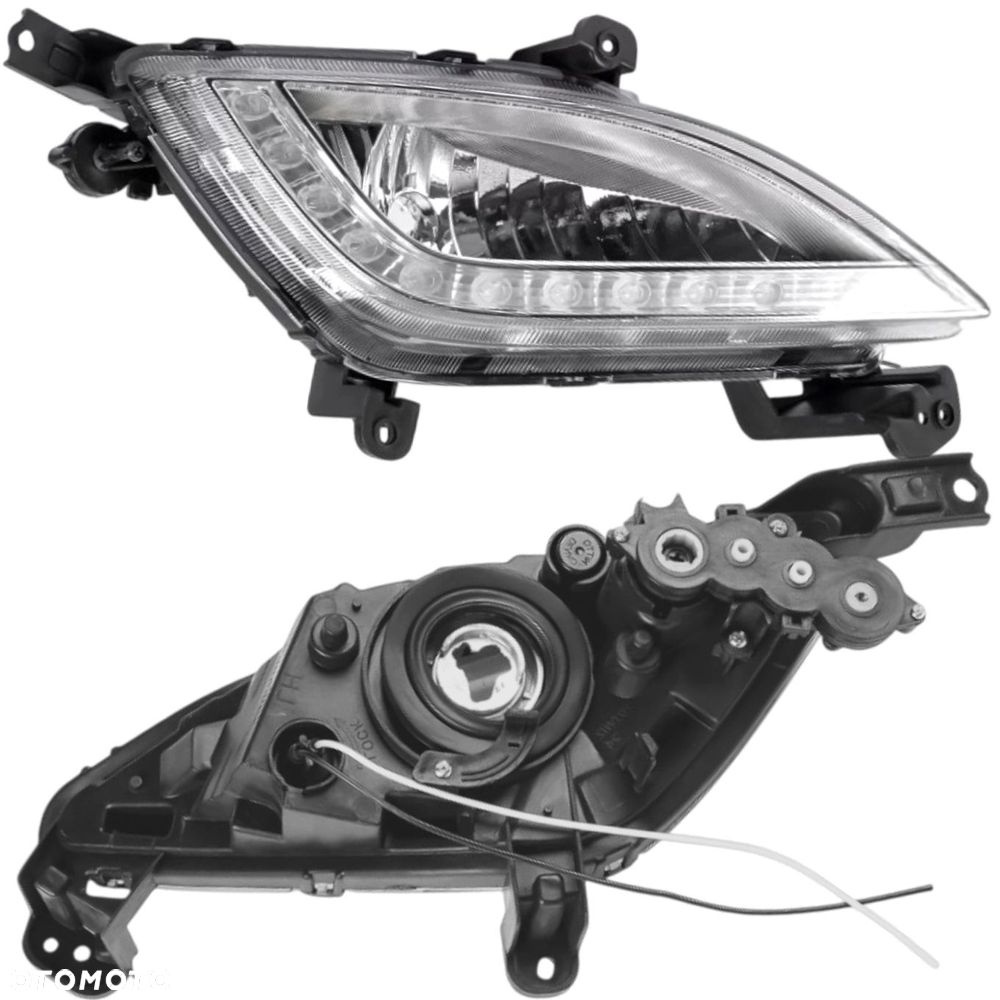 HYUNDAI i30 II 2011-2017 LAMPA PRZECIWMGIELNA HALOGEN LED PRAWA 92202A6110 - 4