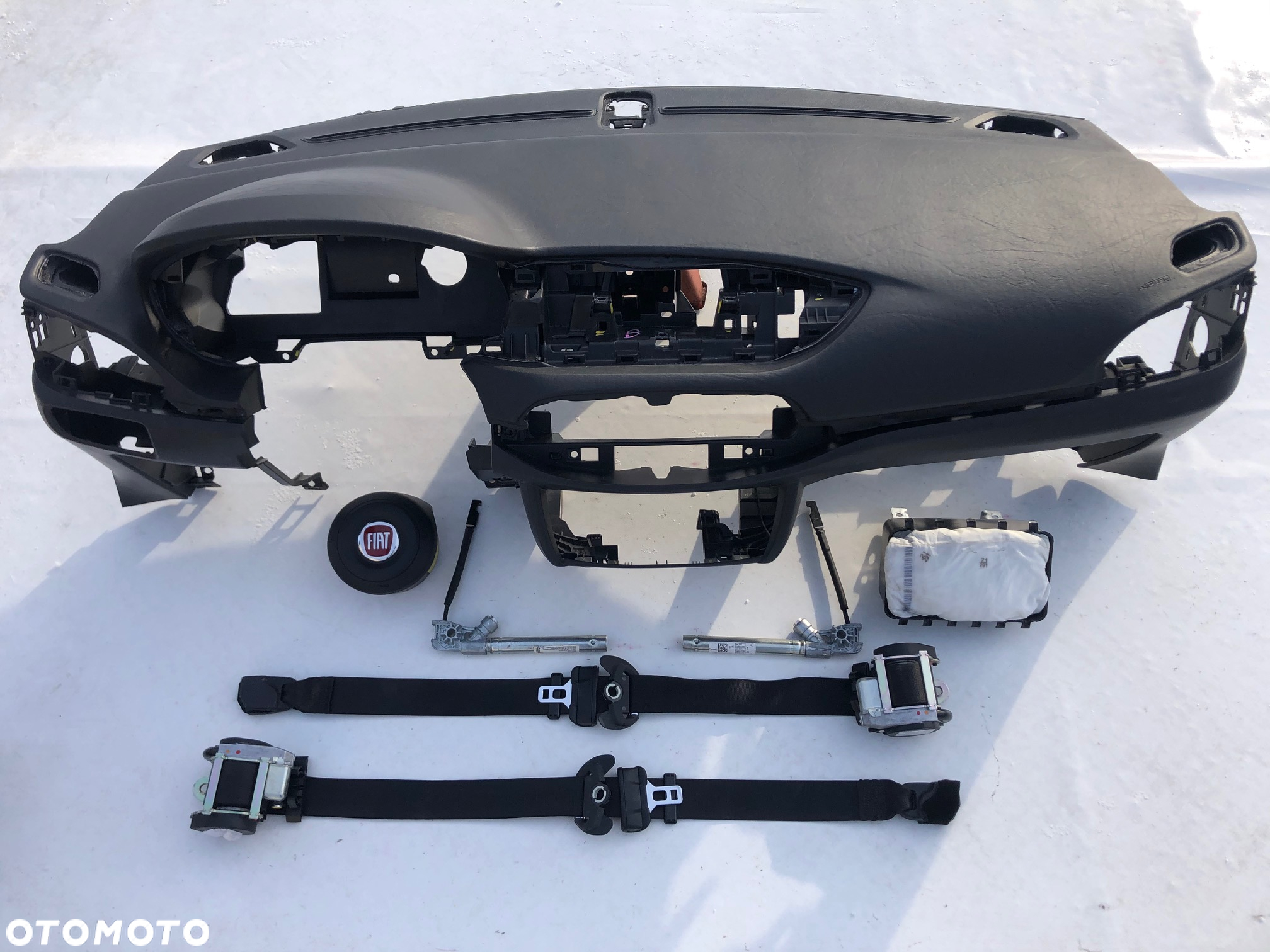 FIAT TIPO LIFT PODUSZKA POWIETRZNA KIEROWCY AIRBAG ORYGINAŁ DESKA PASY PAS USA KANADA EU NOWA NEW NEU NEV Raz2 - 21