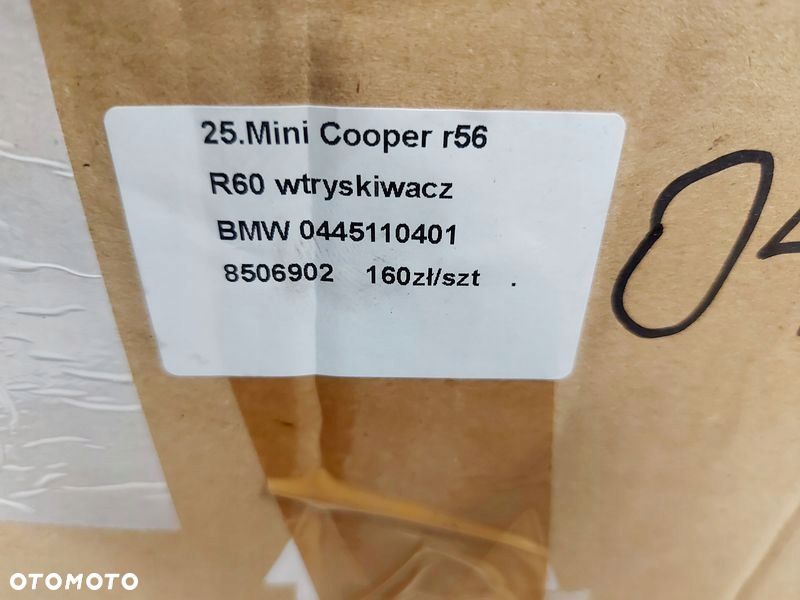 mini cooper r56 r60 1.6 2.0 d wtryskiwacz wtrysk paliwa 0445110401 8506902 - 10