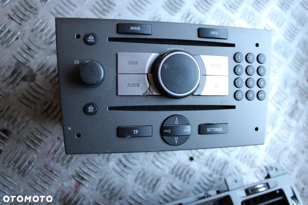 Radio +wyświetlacz opel vectra c lift komplet - 3