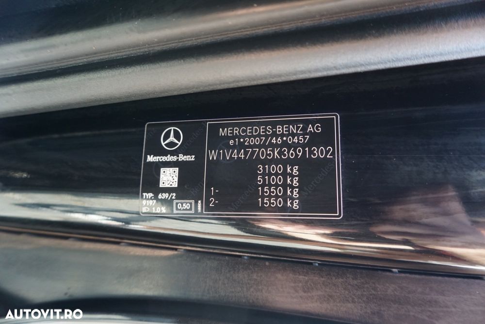Mercedes-Benz Vito Tourer Lung 116 CDI 163CP RWD 9AT PRO - 32