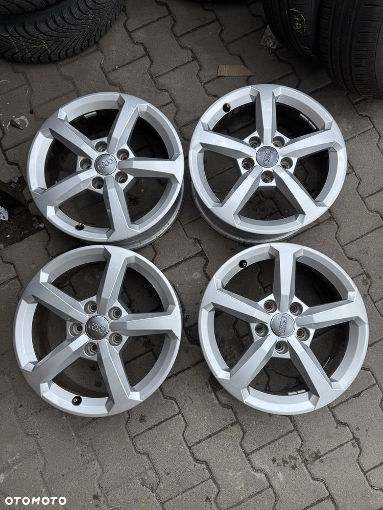 Felgi aluminiowe Audi 5x112 6x16 et43 VW Skoda Seat - 2