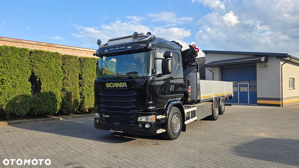 Scania G490 6x2 CRANE HMF 3220K8 - 2