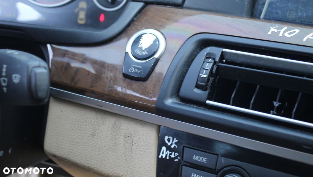 DESKA ROZDZIELCZA KOKPIT BMW F10 F11 VENETO BEIGE BEŻOWA KREMOWA - 5