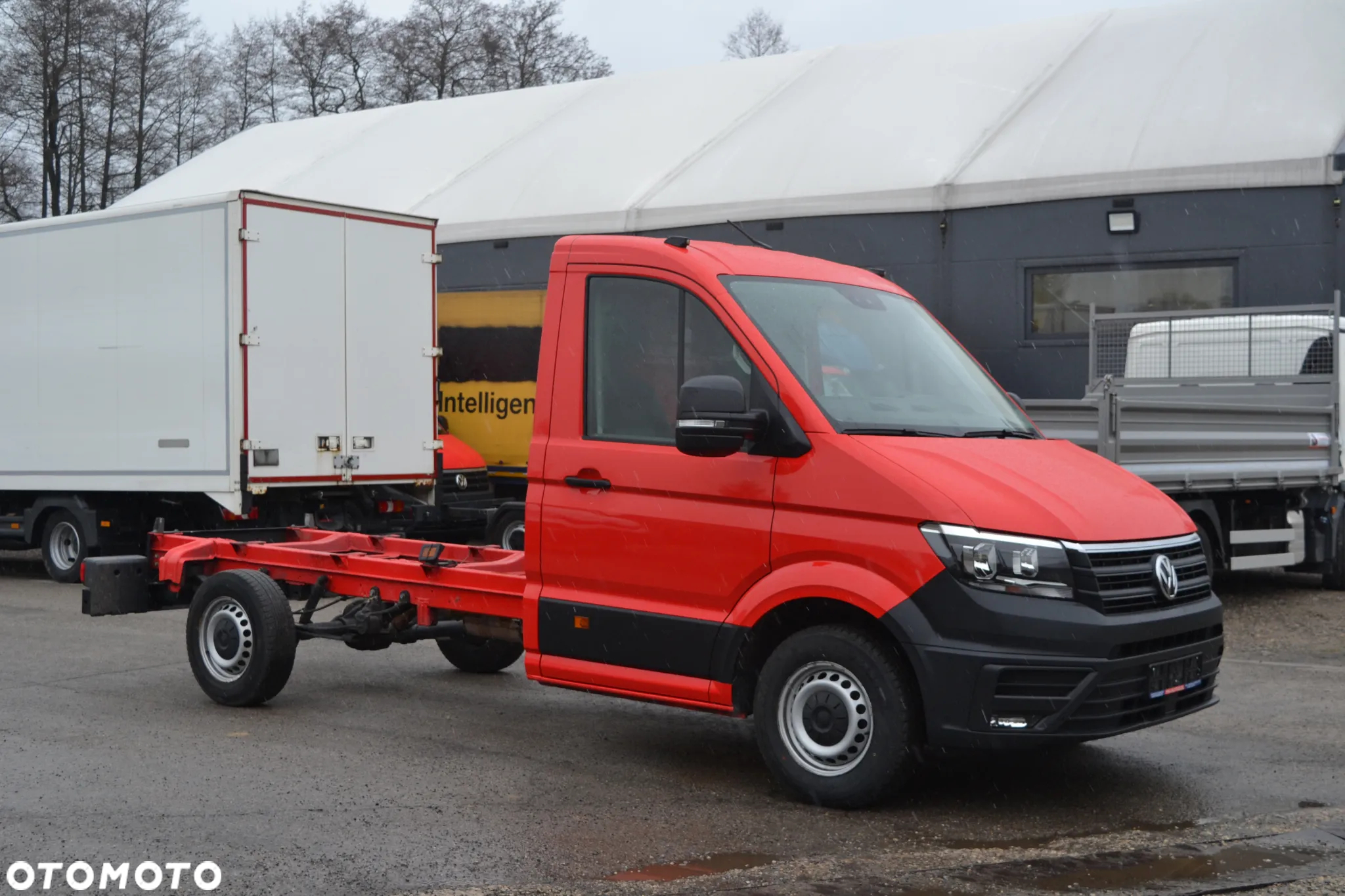 Volkswagen Crafter Rama do zabudowy Import Niemcy Pierwszy właściciel - 6