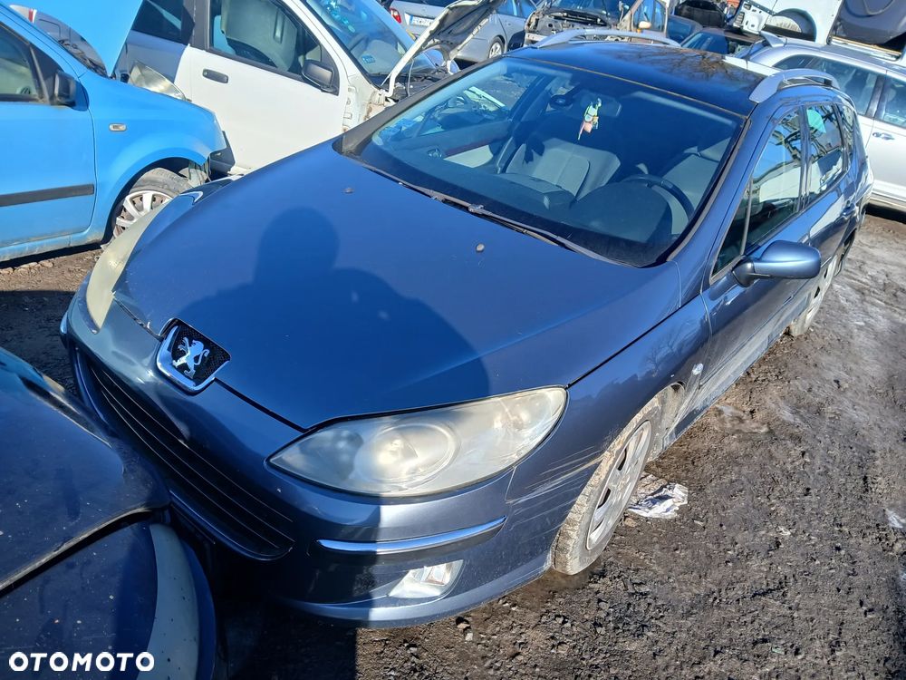 peugeot 407 sw EZWD maska zderzak lampa grill błotnik drzwi zbiornik paliwa szyba lusterko - 1