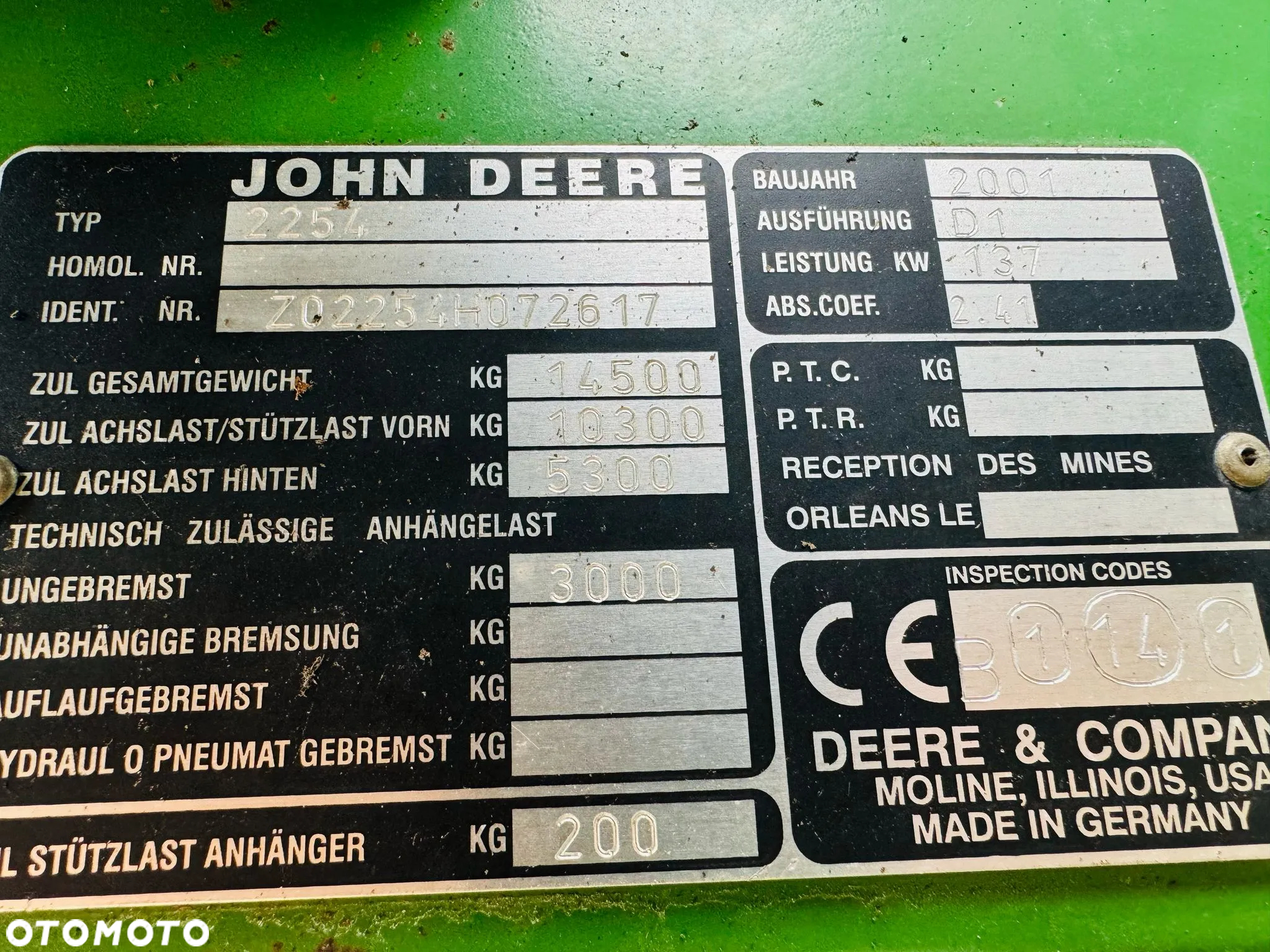 John Deere 2254 - 23