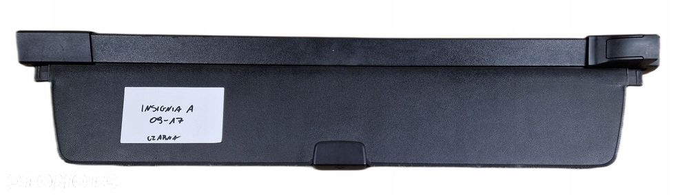 opel insignia a 09-17 roleta tylna bagażnika czarna