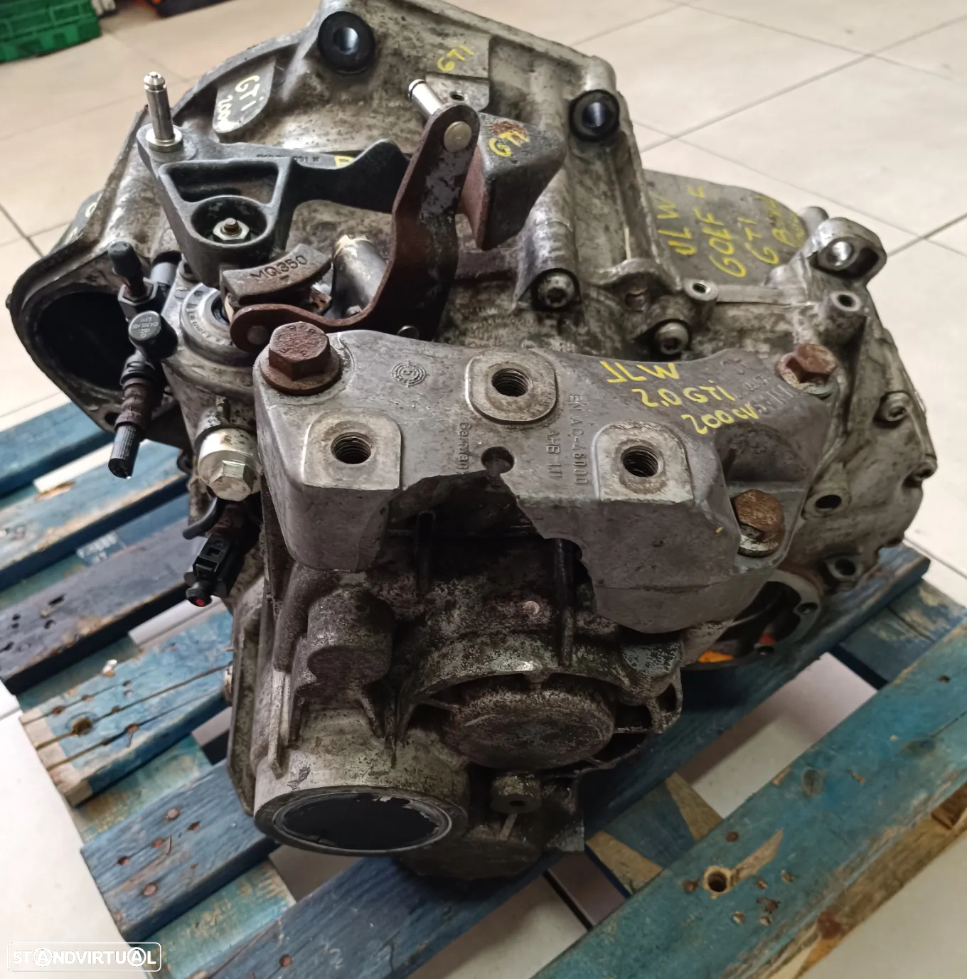 caixa velocidades vw golf 5 gti 200cv ref: JLW 2007 - 5