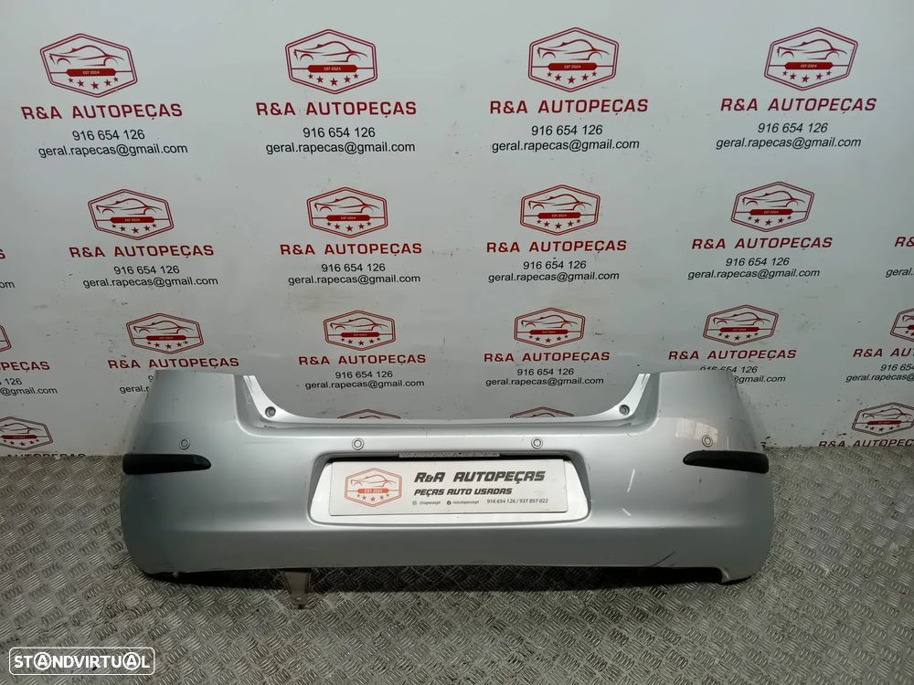 Parachoques Trás Renault Clio III 3 Fase 1 Com Sensores Original - 1