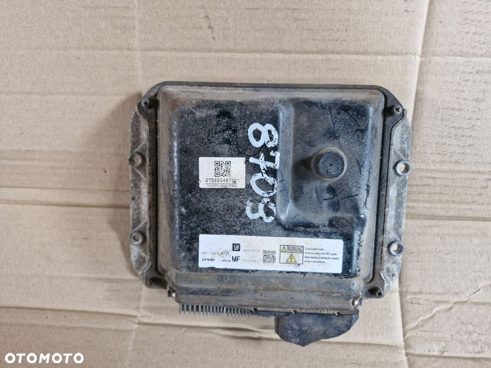 Komputer sterownik silnika Opel Astra H Zafira B 98113173 MF PIN
