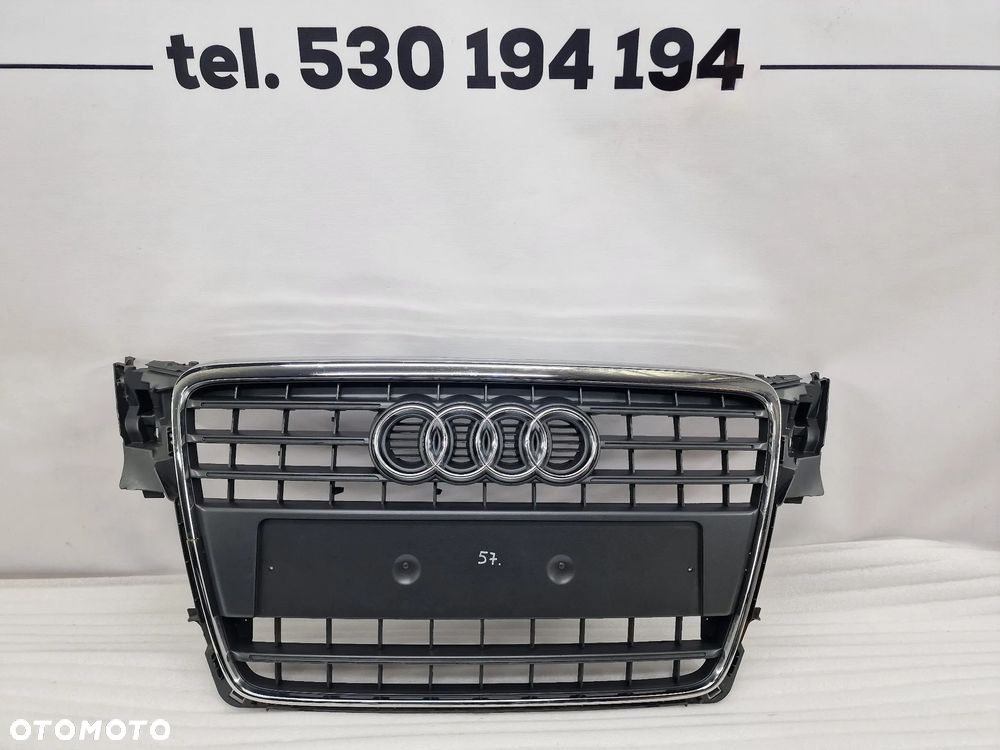AUDI A4 B8 8K0 07- ATRAPA / GRILL PRZEDNI PRZÓD , NR 8K0853651 , NR AUKCJI GL57 - 1