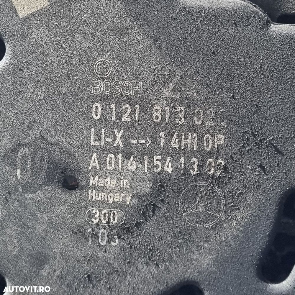 Alternator Mercedes ML W164 Facelift 3.0 D 2008 - 2011 231CP 2987CC 642820 Euro5 (1425) ... - 5