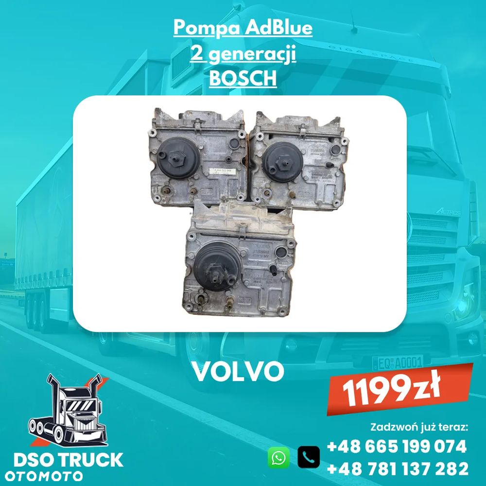 Pompa AdBlue Volvo FH FM Renault DXI 21200982 0444022014 21582902 0444022032 20975638 0444022003 - 1