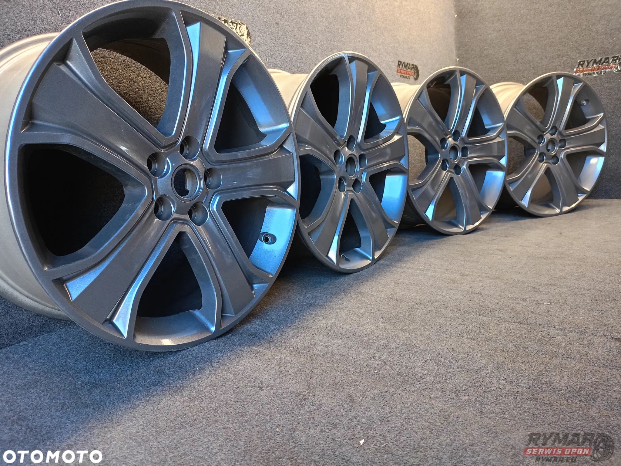 ŚLĄSK ALUFELGI 9.5X20" 5x120 ET53 ORYGINAŁ LAND ROVER OE KOMPLET - 1