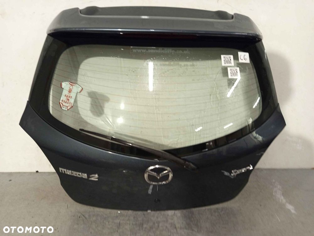 + KLAPA TYŁ TYLNA BAGAŻNIKA MAZDA 2 DE TS 36C SZARA GRAFITOWA - 1