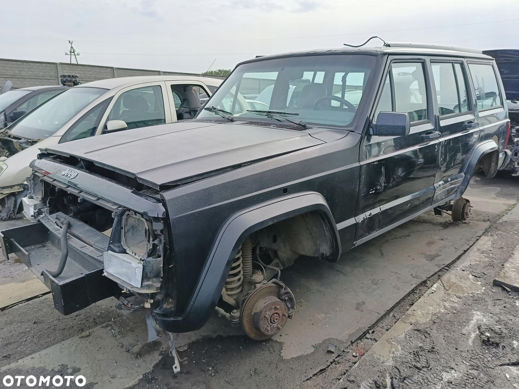 Jeep Cherokee XJ 83-01 KIERUNEK KIERUNKOWSKAZ lewy przód BIAŁY - 4