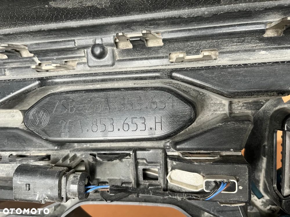 GRILL VW T-ROC LIFT RLine LED 2GA853653H ATRAPA ZDERZAKA RADAR 2Q0907561C - 10