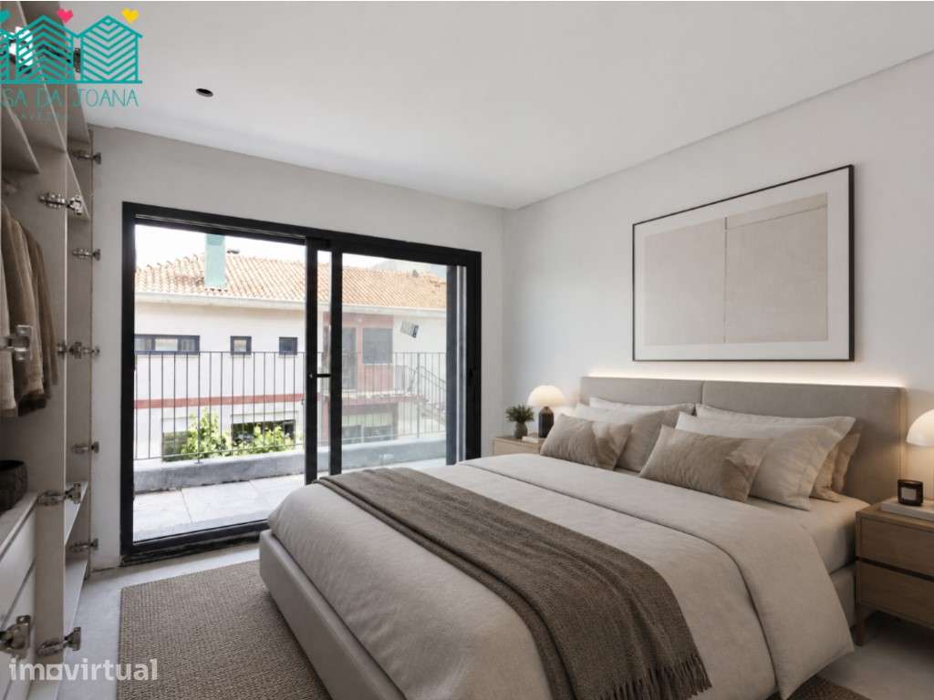 Apartamento T2 com Lugar de Garagem no Porto - Grande imagem: 3/31