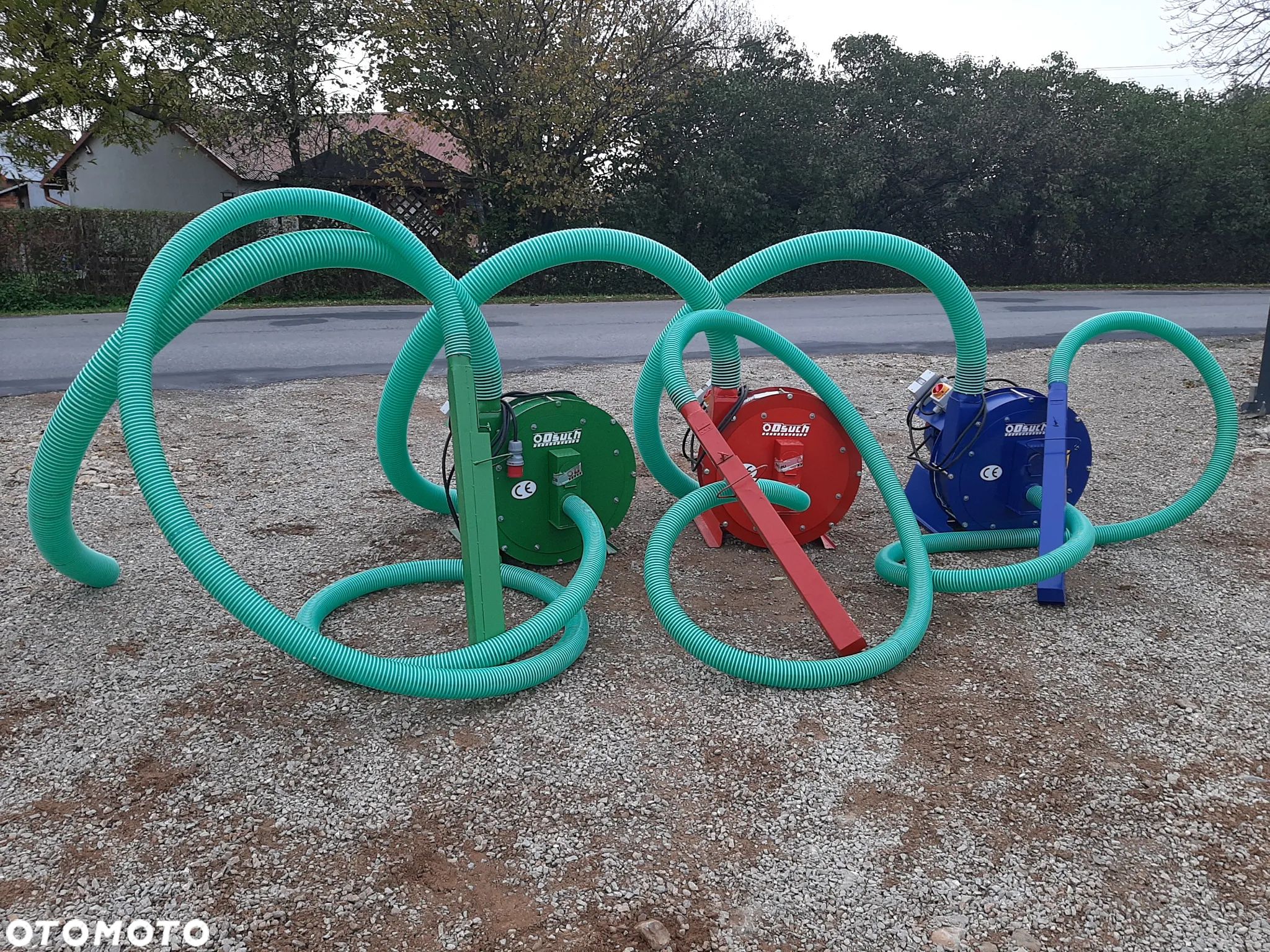 ŚRUTOWNIK/ rozdrabniacz/separator kamieni / bijakowy OSUCH węże ssący i tłoczący, sita - 1