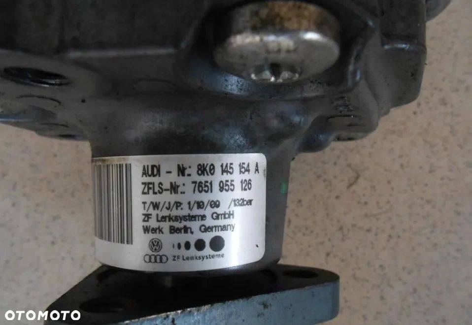 Pompa wspomagania AUDI A4 B8 A5 3,2 FSI 8K0145154A - 2