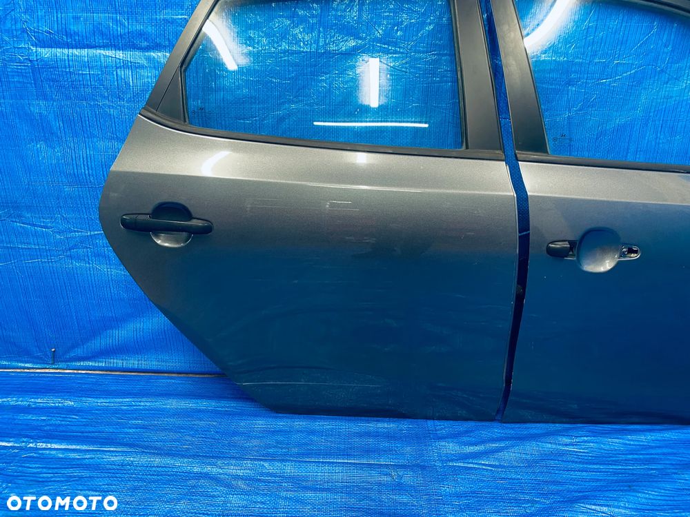 DRZWI PRAWE PRAWY PRZÓD PRZEDNIE TYŁ TYLNE KOMPLETNE HYUNDAI I30 HB 5-DRZWI 07-12R ; SZARE LAKIER 9A ORYGINAŁ EUROPA - 8