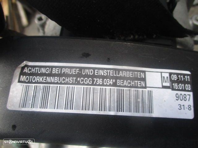 Motor CGG CGGA    VW GOLF 6 2011 1.4I 80Cv 3P Preto - 5