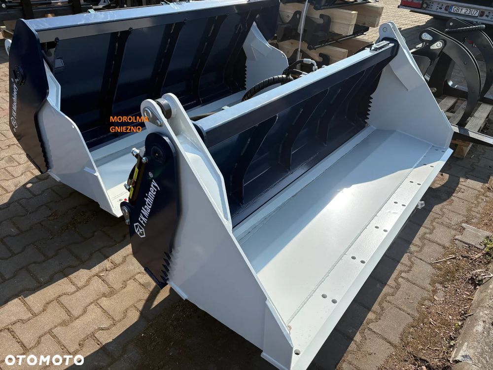 TOP Łyżka budowlana 4w1 FK Machinery 240 cm XL41B szufla hydrauliczna - 4