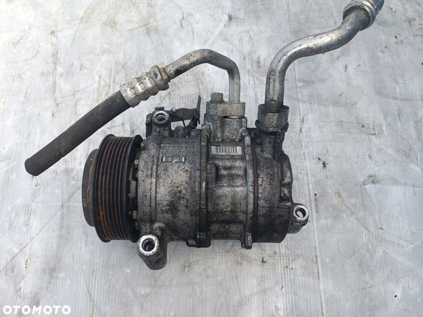MERCEDES C205 W205 KOMPRESOR SPRĘŻARKA KLIMATYZACJI A0008308700 - 1