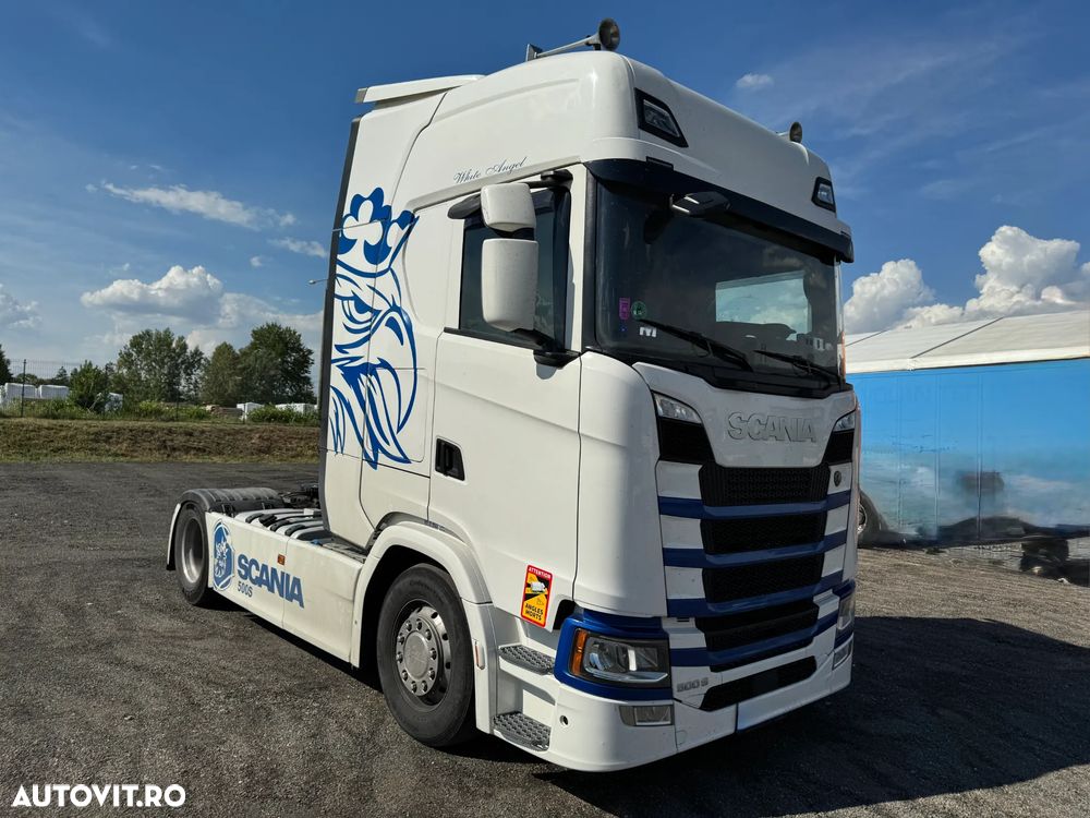 Scania S500 standard, full pneumatic, retarder, clima stationara, finantare - 1