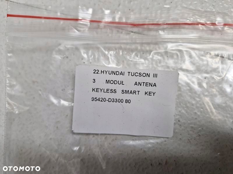 hyundai tucson 3 iii moduł antena keyless 95420-d3300 - 4