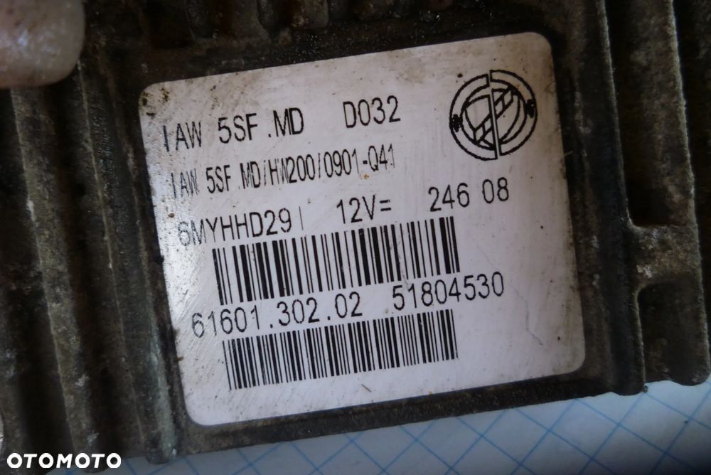 Sterownik komputer Fiat Linea 1.4 IAW5SF.MD 51804530 - 2