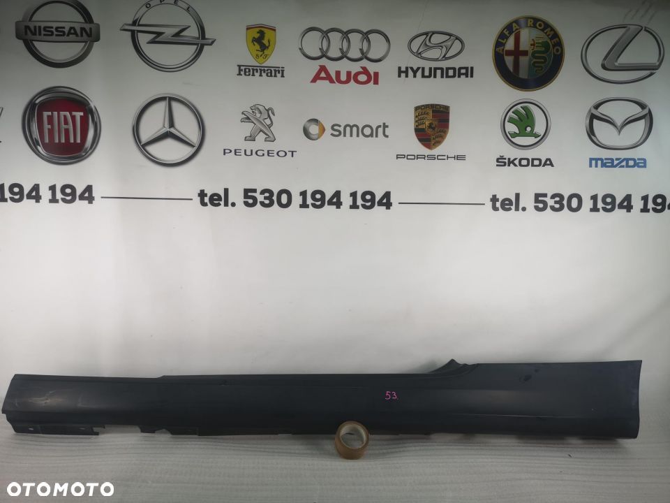 BMW E92 / E93 LIFT LEWA 09- LISTWA PROGOWA / NAKŁADKA PROGU NR AUKCJI PR/53 - 1