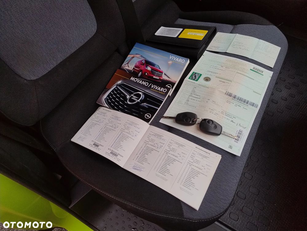 Opel VIVARO 1.6 CDTI (115KM) 6-BIEGÓW (L1H1) STAN SUPER IDEALNY 100% BEZWYPADKOWY LAKIER ORYGINALNY NIE MA RDZY SERWIS KM DO KOŃCA ! ! ! - 40