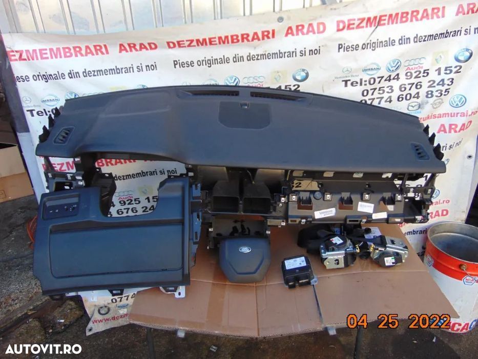 Plansa bord Land Rover Discovery Sport airbag sofer pasager genunchi c - 1