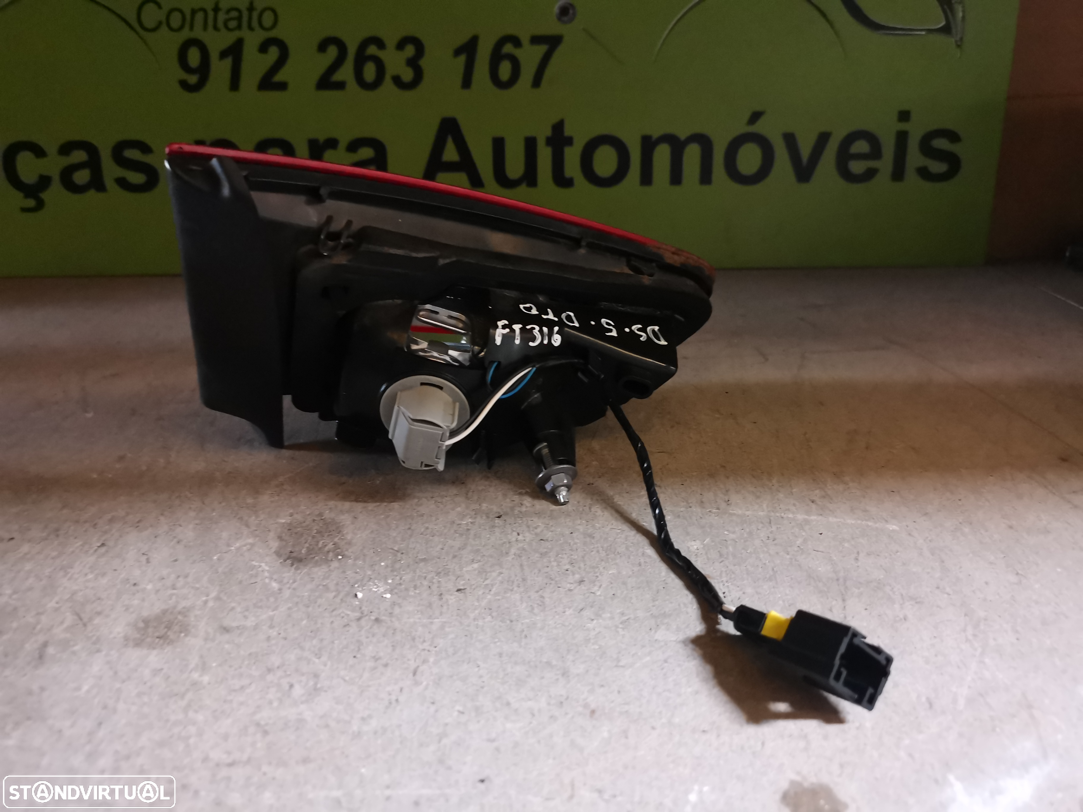 CITROEN DS5 FAROLIM MALA DIREITO / ESQUERDO - FT315 FT316 - 8
