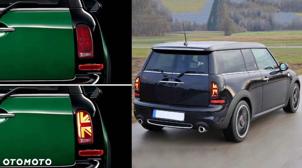 Lampy tylne kpl Vland Full Led Neon Tuning Red Mini Clubman r55 2007-2014 - 9