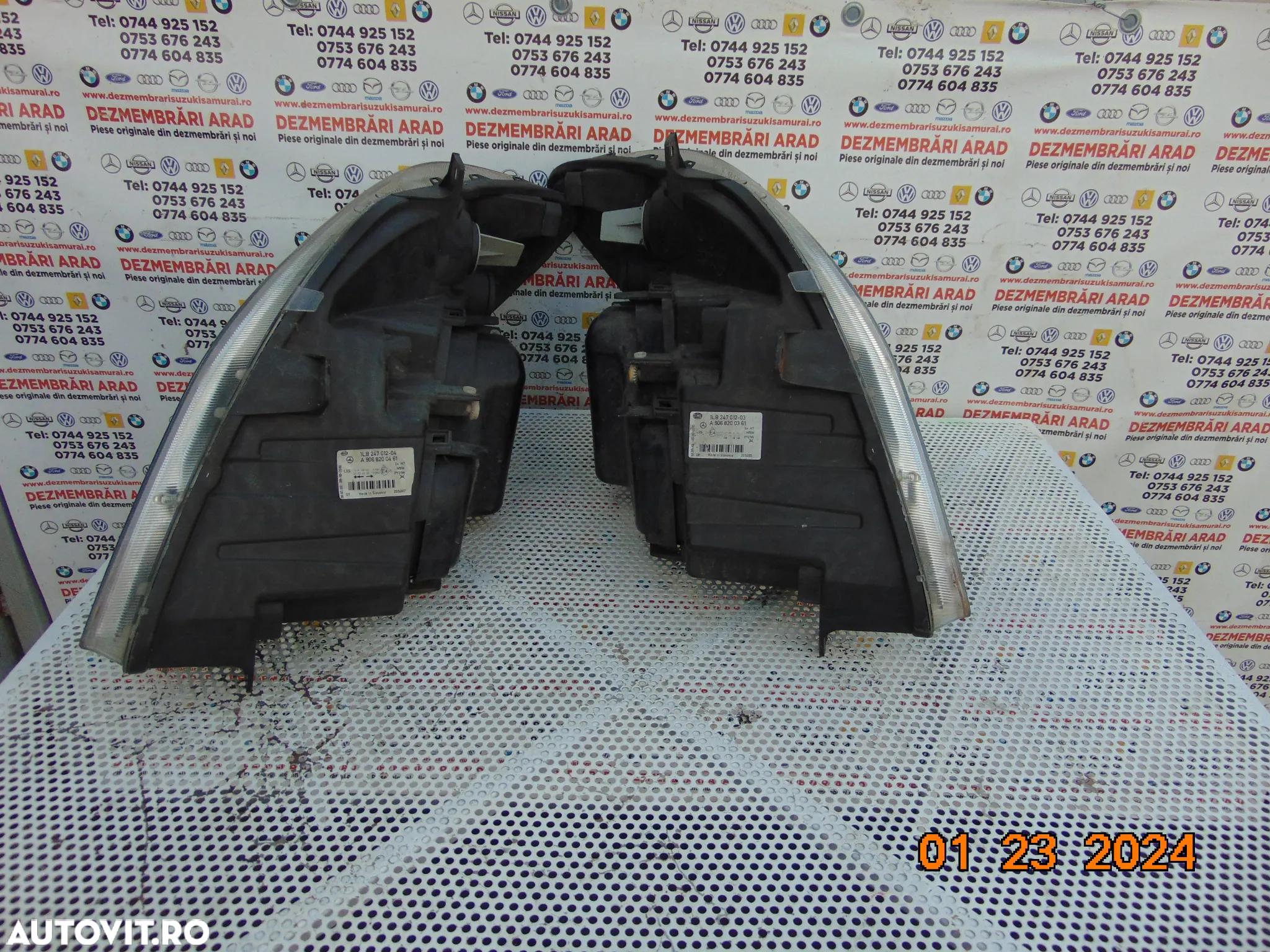 Far Mercedes Sprinter w906 2006-2013 faruri stanga dreapta sprinter w906 - 4
