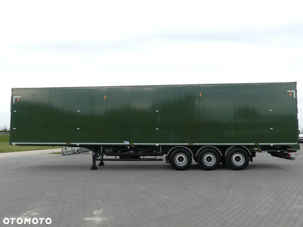 Feber Inter Cars LEGRAS 92m3 / WALKING FLOOR / OŚ PODNOSZONA / - 9