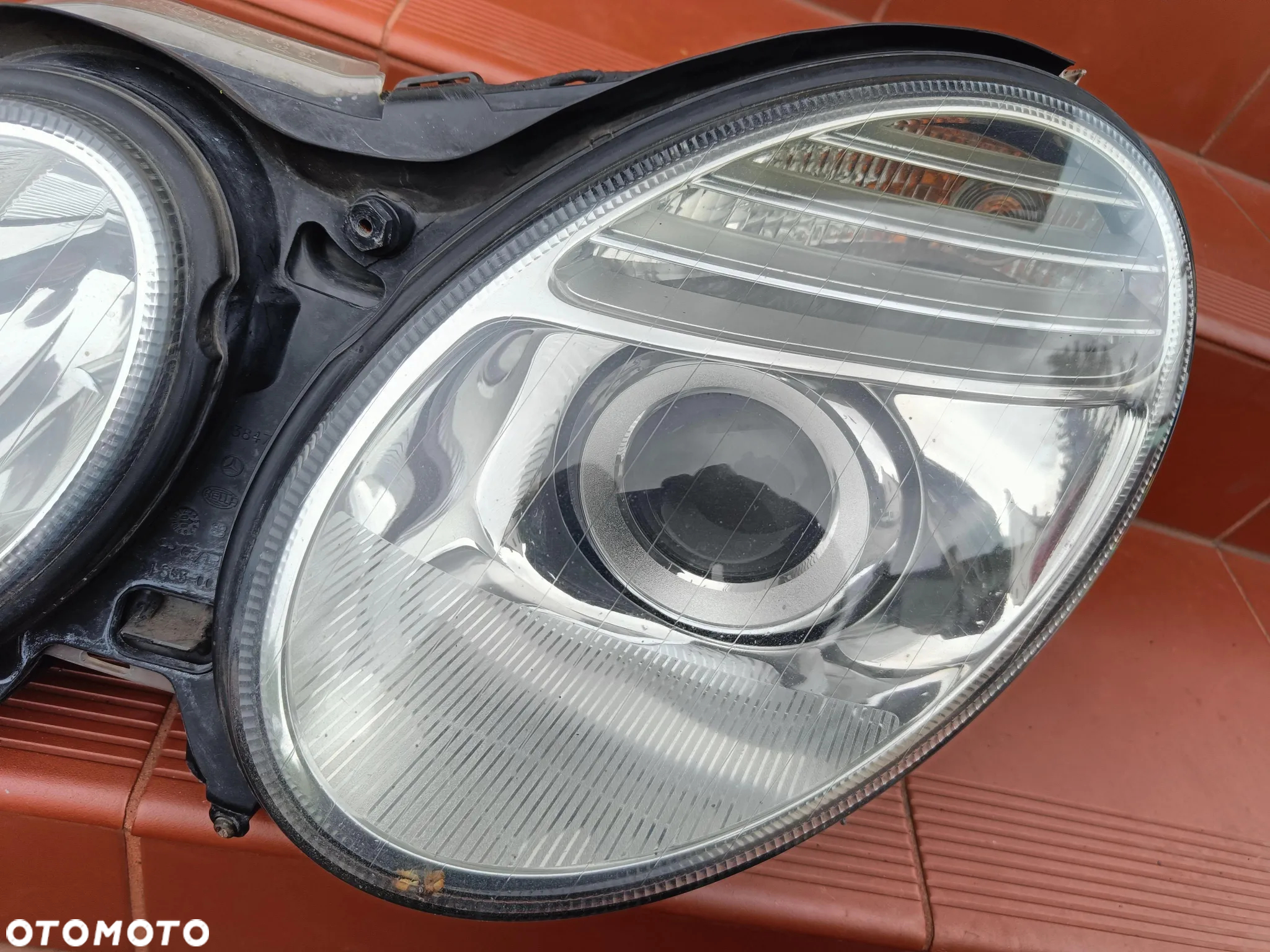 MERCEDES W211 LIFT LAMPA LEWA PRZÓD PRZEDNIA BI XENON NIE SKRĘTNY - 3