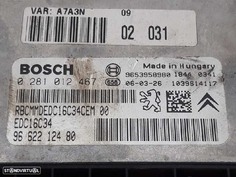 CENTRALINA MOTOR UCE PEUGEOT 207 2006 -0281012467 - 1