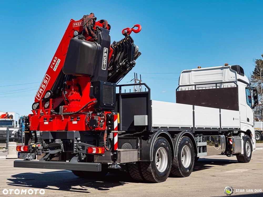 Mercedes-Benz ACTROS 3351 6x4 Fassi F485 Nowy ! Żuraw HDS Crane - 16