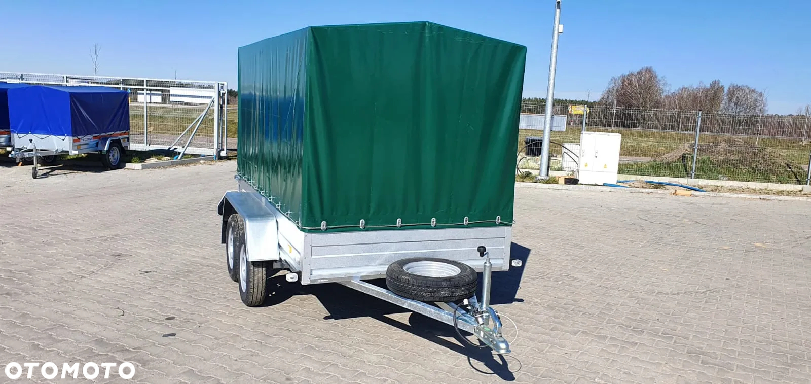 Rydwan Dostawa przyczepa lekka 265x145x150 cm DMC750kg stelaż i plandeka SOLIDNA I MOCNA - 2