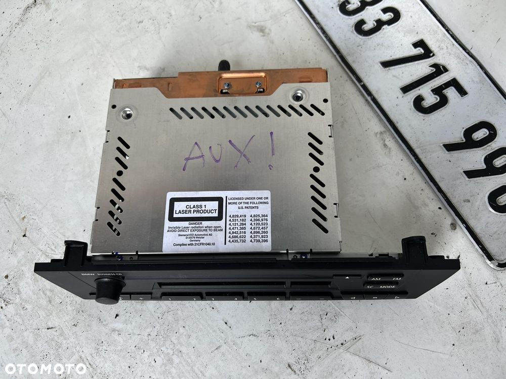 Radio Bmw x3 e83 sprawne ! Posiada wyjście Aux ! - 3