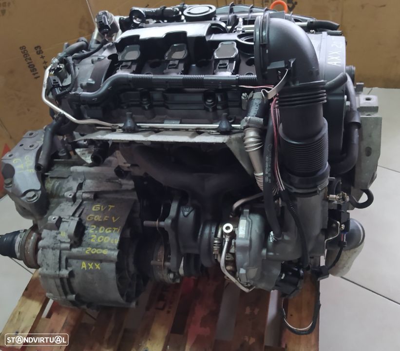 caixa velocidades golf V gti 2.0tfsi 200cv GVT golf gti - 1