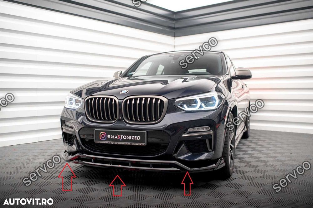 Pachet Body kit tuning Bmw X4 G02 M-Pack 2018-2021 v2 - Maxton Design - 5