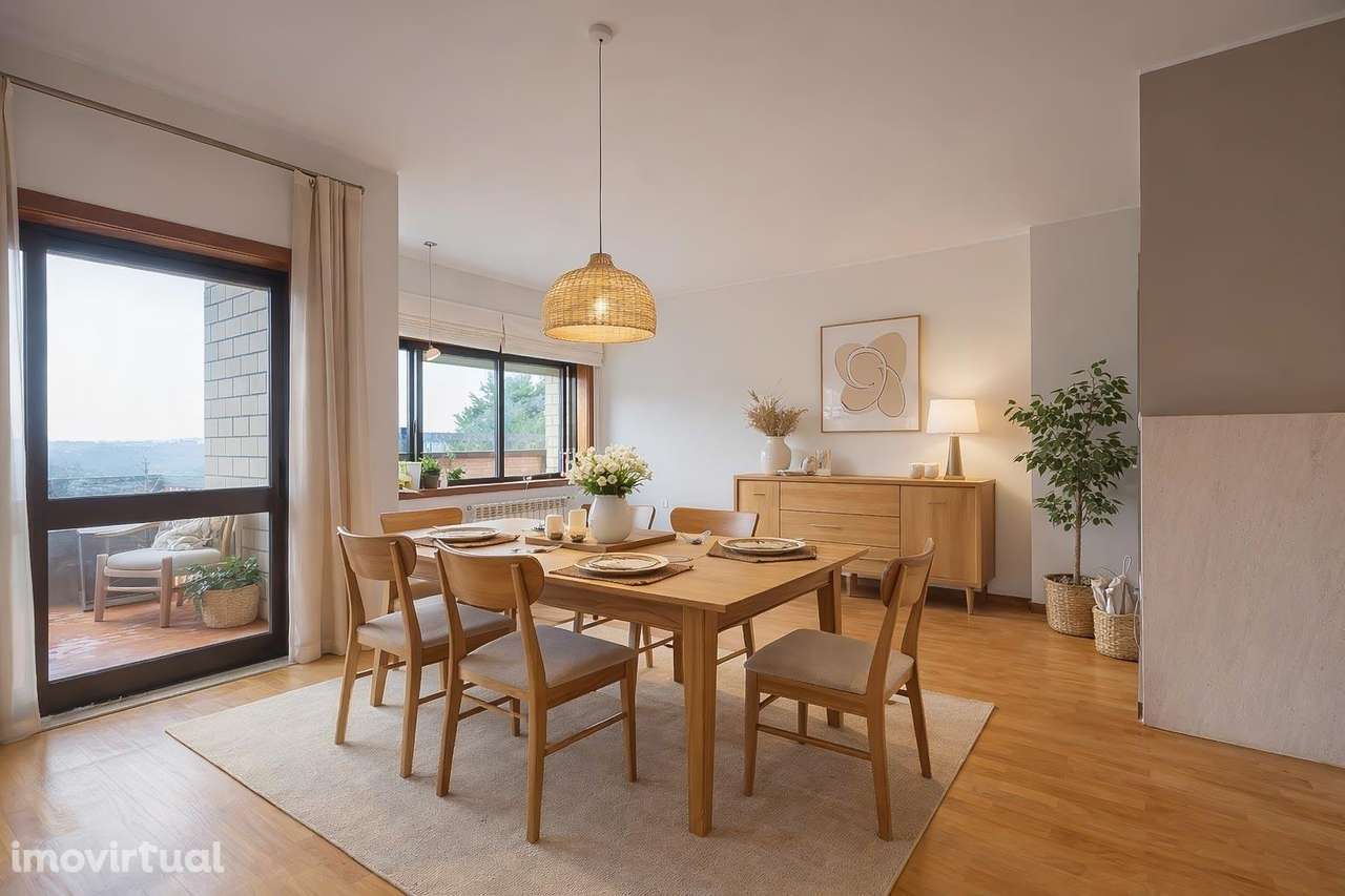 Magnífico T4 Vista Rio Douro Varanda, Garagem 2 Carros e Terraço... - Grande imagem: 4/60