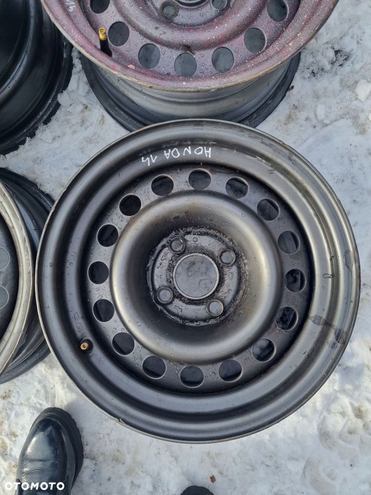 HONDA FELGI STALOWE FELGA 14 ET 38 4 SZTUKI KOMPLET * - 3